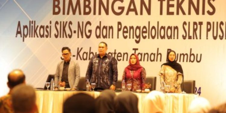 Dinsos Gelar Bimtek Aplikasi SIKS-NG dan SLRT Puskesos