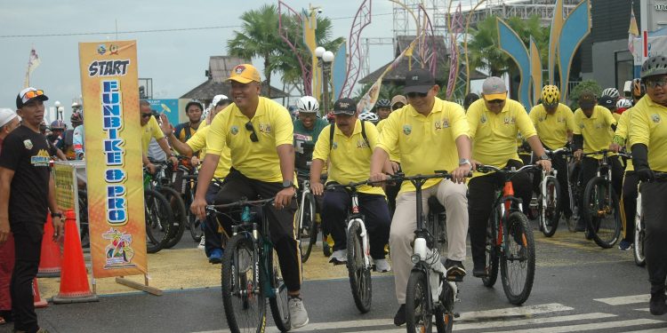 Ratusan Peserta Ikuti Fun Bike dan Pro di Kotabaru