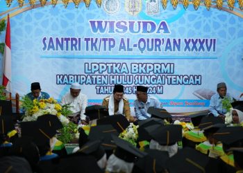 280 Santri TK-TP Al-Qur’an Diwisuda, Ini Pesan Bupati Aulia