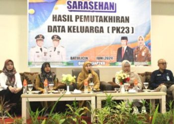 DP3AP2KB Tanbu Gelar Saresehan Hasil Pemutakhiran Data