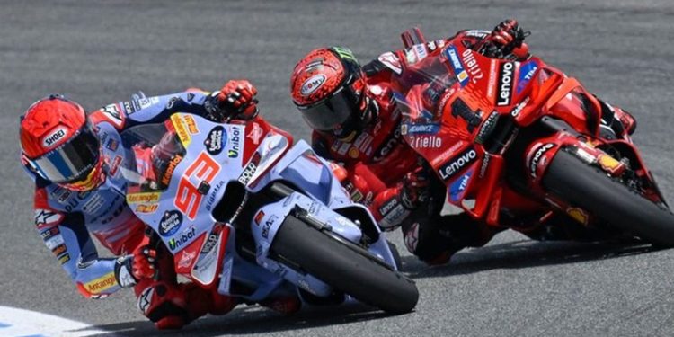 Ada Pengaruh Valentino Rossi, Bagnaia-Marquez Takkan Harmonis di Ducati