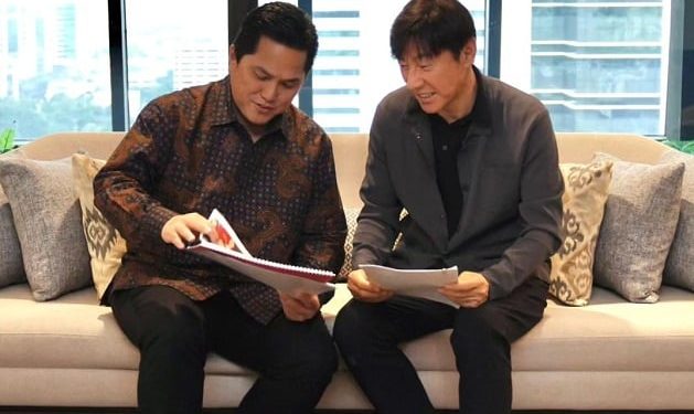 Shin Tae-yong Didekati Timnas Korsel, Erick Thohir: Saya Tak Bisa Larang