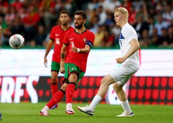 Portugal Vs Finlandia di Laga Uji Coba, A Selecao Menang 4-2