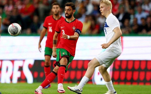Portugal Vs Finlandia di Laga Uji Coba, A Selecao Menang 4-2