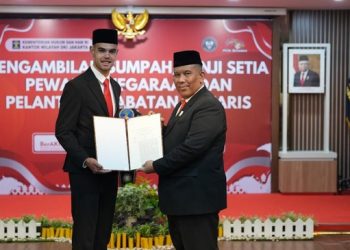Reaksi Striker Timnas Indonesia Jens Raven Usai Resmi Jadi WNI