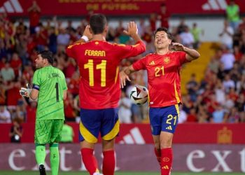 Hasil Laga Uji Coba: Oyarzabal Hattrick, Spanyol Hajar Andorra 5-0