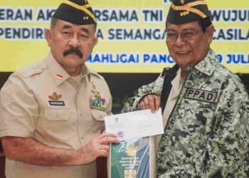 Paman Birin Jadi Anggota Kehormatan Persatuan Purnawirawan TNI AD