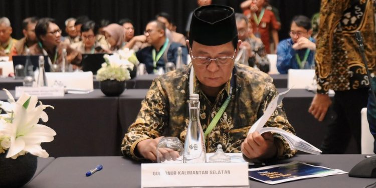 Dipimpin Menko Perekonomian, Paman Birin Ikuti Rakernas Kebijakan Satu Peta