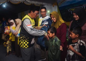 Warga Pamarangan Kiwa Sambut Antusias Kedatangan Paman Birin