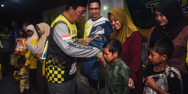 Warga Pamarangan Kiwa Sambut Antusias Kedatangan Paman Birin