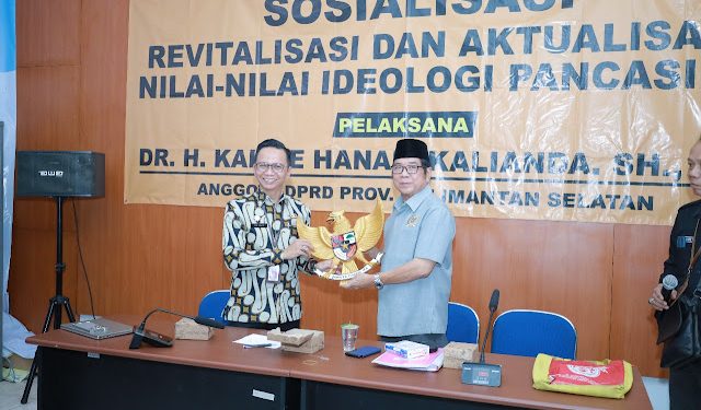 Gandeng Kominfo Batola, DPRD Kalsel Sosialisasikan Nilai-Nilai Pancasila