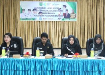 Dinkes Gelar Pertemuan Lintas Sektor Program Analisis Situasi