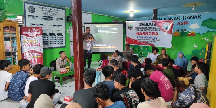 Polres Kotabaru Sosialisasikan Bahaya Narkoba kepada Generasi Muda
