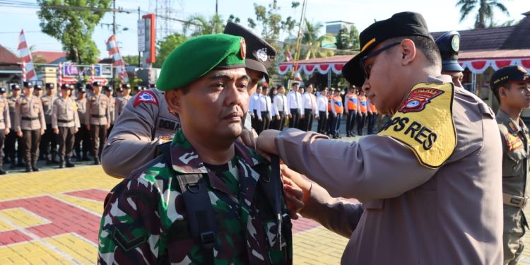 Kapolres HST Pimpin Gelar Pasukan Operasi Patuh Intan