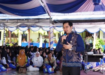 Aulia Bekali Siswa SMKN 1 HST Pola Makan Sehat dan Aman