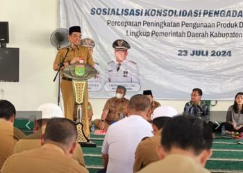 Pemkab Tanbu Dorong Masyarakat Gunakan Produk Dalam Negeri