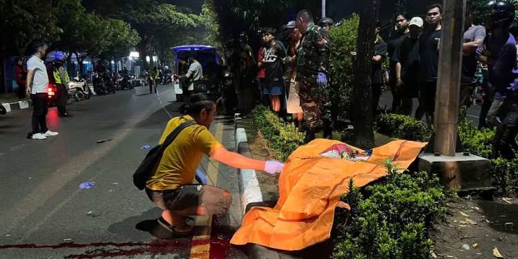 Motor Tabrak Pembatas Jalan, Anggota Polsekta Banjarmasin Barat Tewas