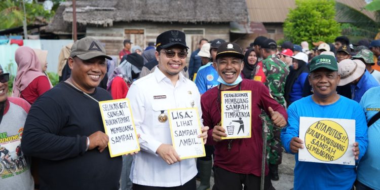 Aulia Buka Kegiatan Padat Karya Tunai Desa di Kecamatan Pandawan