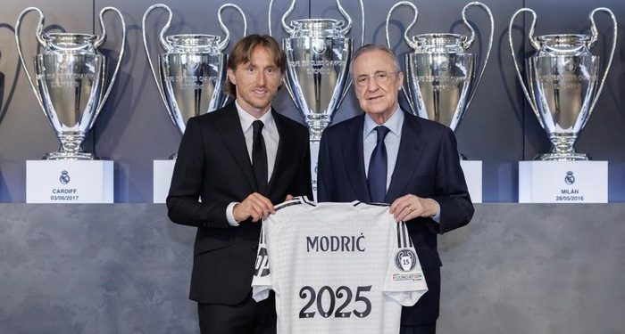 Luka Modric Resmi Bertahan di Real Madrid Sampai 2025