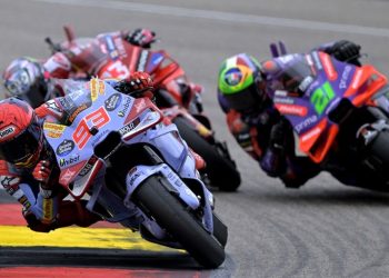 Reaksi Marc Marquez Usai Senggolan dengan Franco Morbidelli di MotoGP Jerman 2024