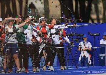 Tim Recurve Putri Panahan Indonesia Tembus 16 Besar Olimpiade Paris 2024, Pelatih: Awal yang Baik!