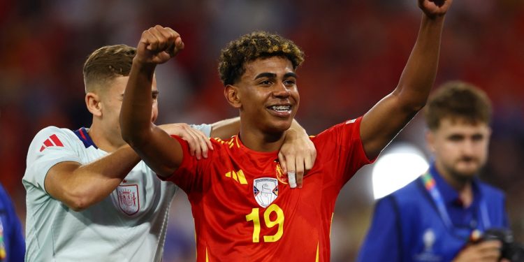 Ukir Sejarah, Lamine Yamal Pecahkan Rekor Pencetak Gol Termuda dalam Sejarah Euro