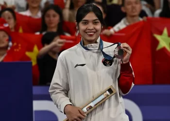 Medali Olimpiade Gregoria Disebut Hasil Giveaway, Pelatih Tunggal Putri: Dia Tidak Terganggu