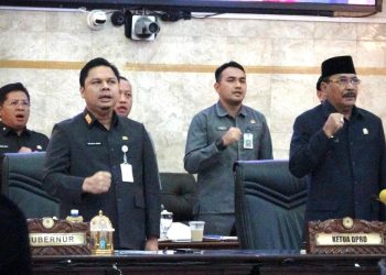 Rapat Paripurna DPRD Kalsel, Gubernur Sampaikan Rancangan Perubahan KUPA dan PPAS