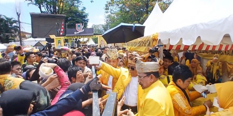 Pesta Rakyat, Disiapkan 50 Ribu Porsi Makanan Gratis