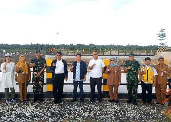 Mentan Tinjau Lumbung Pangan di Desa Bentuk Jaya Dadahup