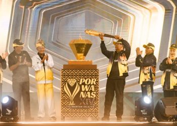 Buka Porwanas XIV Kalsel, Paman Birin Minta Wartawan Promosikan Geopark Meratus