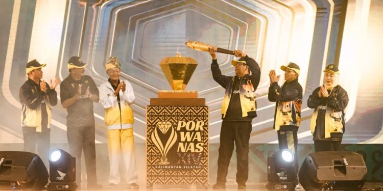 Buka Porwanas XIV Kalsel, Paman Birin Minta Wartawan Promosikan Geopark Meratus