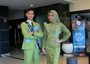 Gilang dan Yasmine Sabet Juara 1 Duta Wisata Tanbu 2024