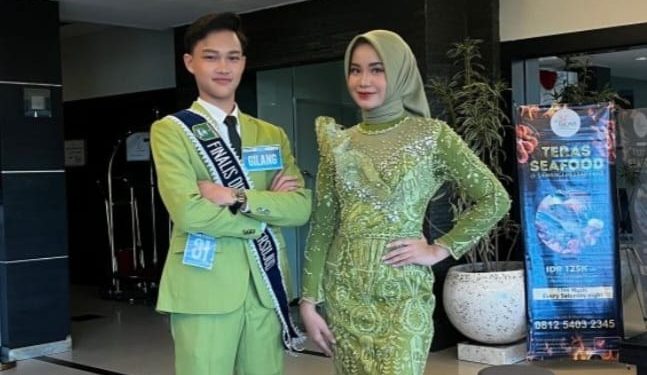 Gilang dan Yasmine Sabet Juara 1 Duta Wisata Tanbu 2024