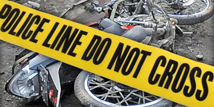 Tabrak Pagar, Pengendara Motor Terlempar dan Tewas