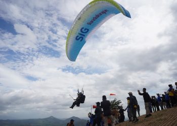 Kejuaraan Internasional Paralayang Kembali Digelar di Tahura Mandiangin