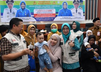 Pelaksanaan PIN Polio di Banjarmasin Catatkan Tren Positif, Sejumlah Puskesmas Lebihi Target