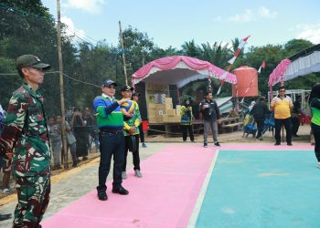 15 Tim Ikuti Turnamen Bola Voli Se-Kecamatan Pulau Laut Tengah