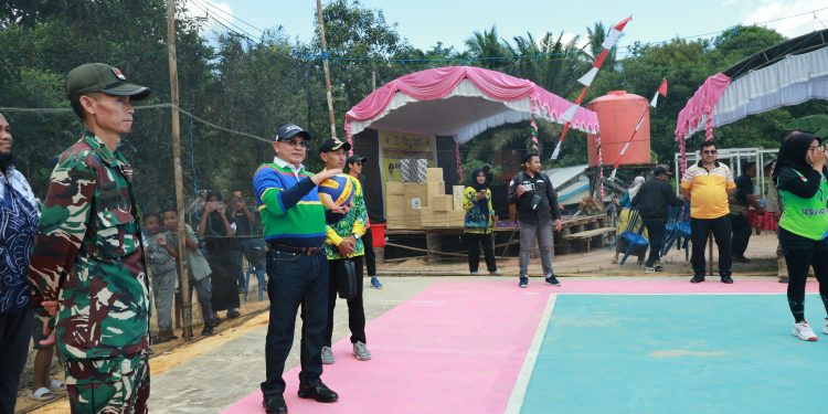 15 Tim Ikuti Turnamen Bola Voli Se-Kecamatan Pulau Laut Tengah