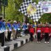 Meriahkan HUT Ke-79 RI, Aulia Lepas Peserta Lomba Gerak Jalan Antar Pelajar