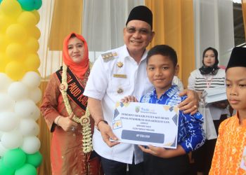 Sayed Jafar dan Bunda PAUD Hadiri Puncak Peringatan Hari Anak Nasional