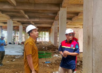 Nanda Optimistis Pembangunan IGD Terpadu RSHD Barabai Selesai Tepat Waktu
