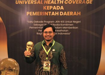 Cakupan Jaminan Kesehatan di HST 98,8 Persen, Aulia Terima UHC Awards 2024