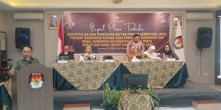 DPS Kapuas 295.443, Ketua KPU: Kalau Bertambah Tidak Jauh dengan Data yang Ada