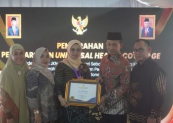 Cakupan Capai 100 Persen, Tanbu Raih UHC Awards Kategori Pratama
