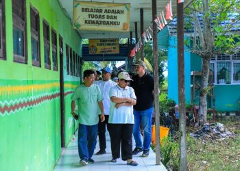 Ibnu Sina Pastikan Renovasi SDN Basirih 10 Awal September 2024
