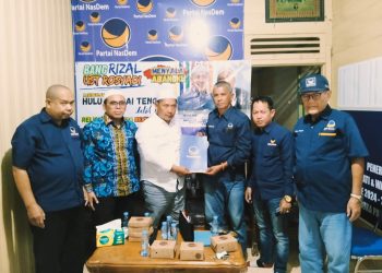 Konsolidasi, Nasdem HST Satukan Kekuatan Menangkan Rizal-Rosyadi