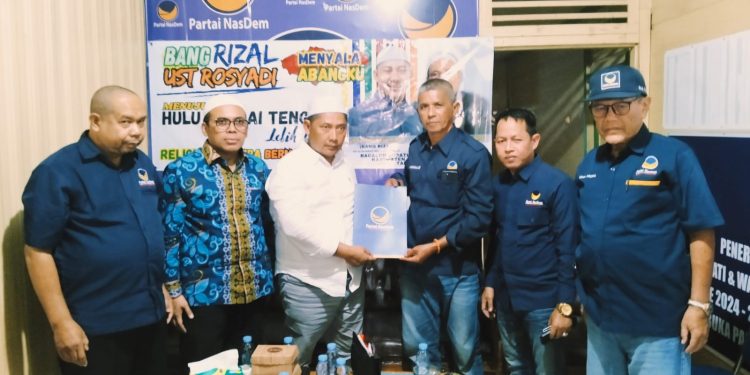 Konsolidasi, Nasdem HST Satukan Kekuatan Menangkan Rizal-Rosyadi