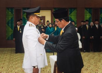 Ini 4 Pesan Penting yang Disampaikan Paman Birin Saat Melantik Pj Bupati Batola dan HSS