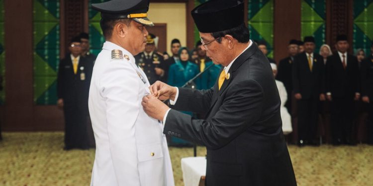 Ini 4 Pesan Penting yang Disampaikan Paman Birin Saat Melantik Pj Bupati Batola dan HSS